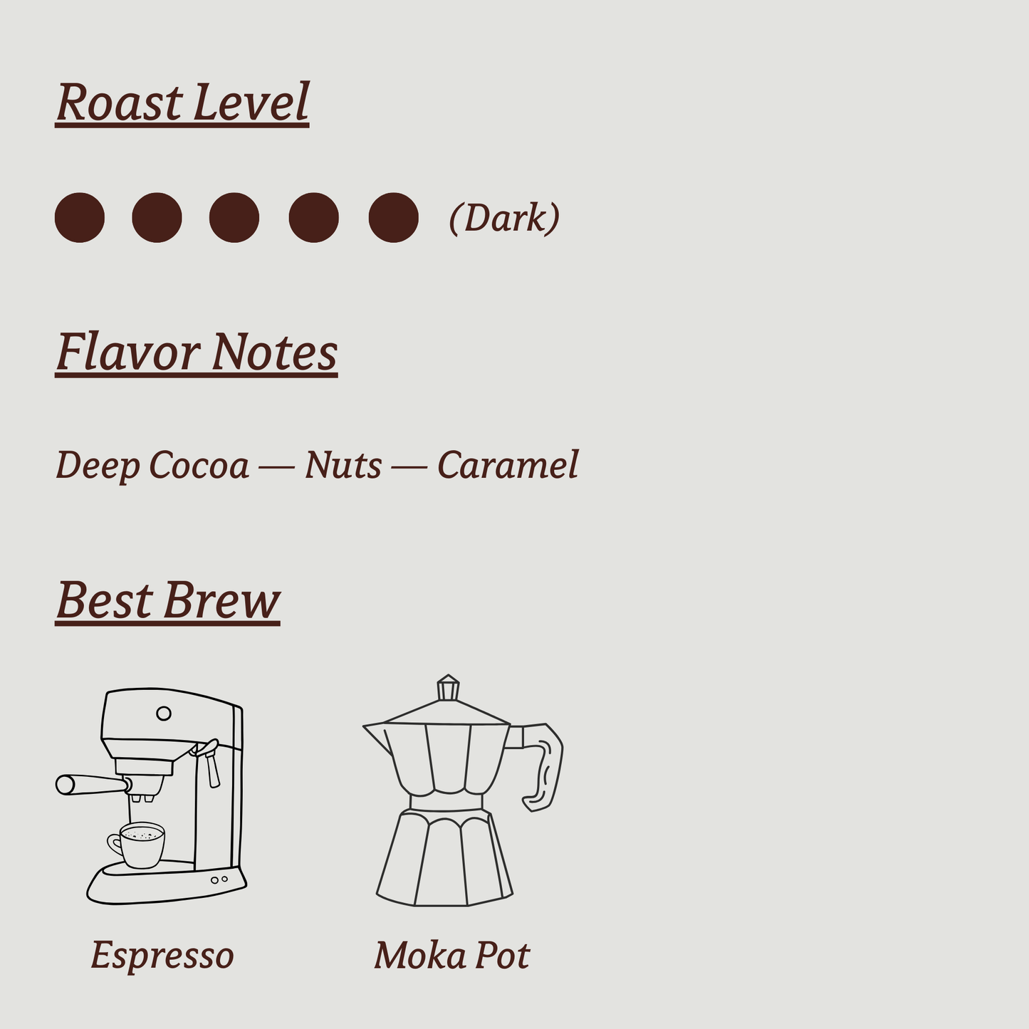 6 Bean Espresso